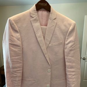 Linen two-piece suit